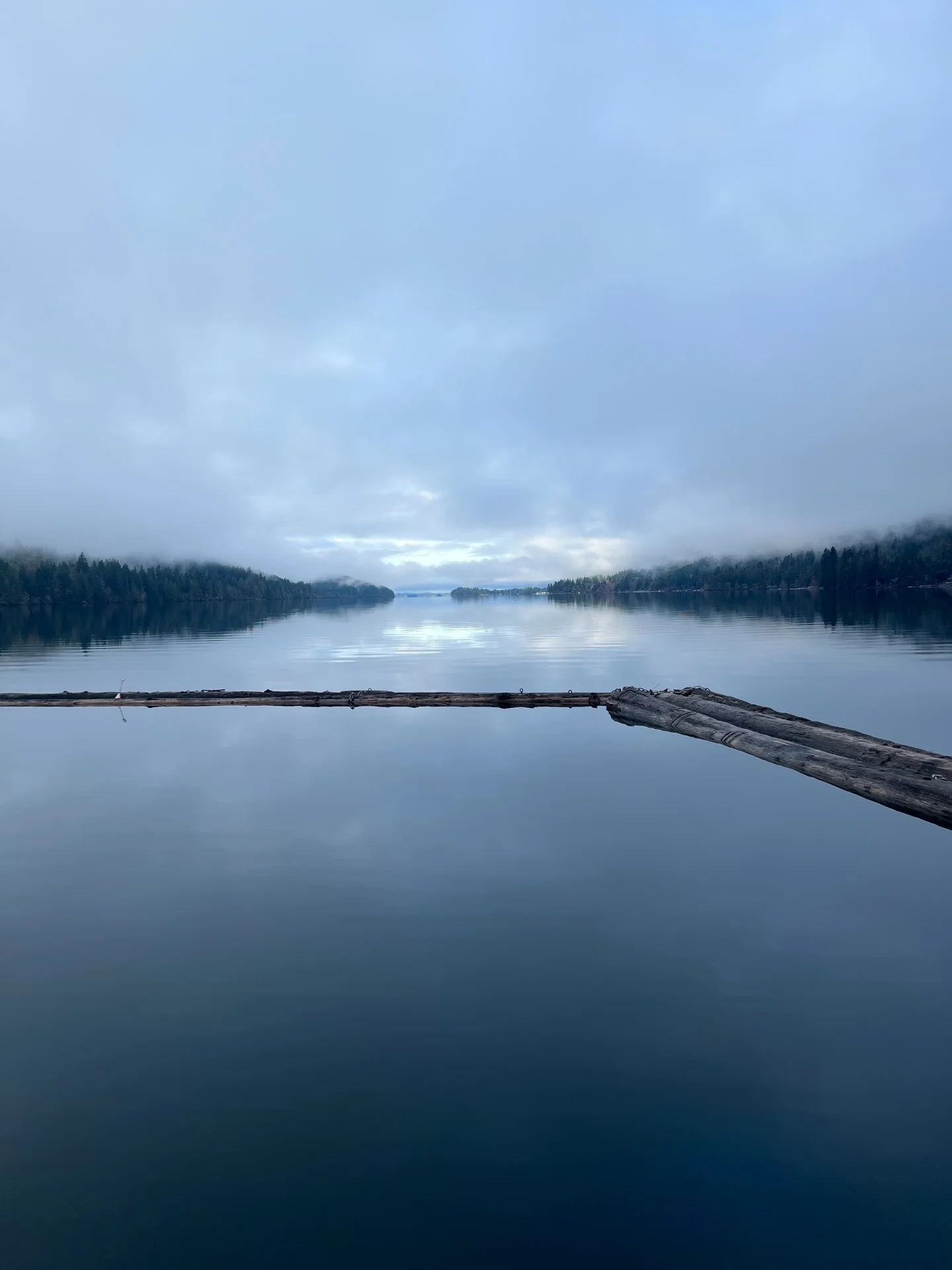 Unobstructed views of Lake Cowichan on Vancouver Island